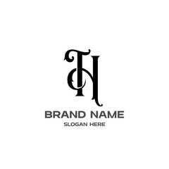 Letter H Logo – Modern Minimalist Monogram Design