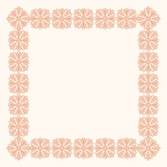 Minimalist hand drawn vector frame. Art for greeting cards, wedding invitations, poster design, postcards, branding, logo design, background.