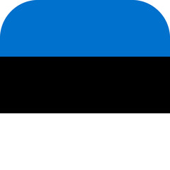 Estonia Flag Rounded Square Icon