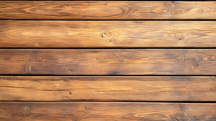 Obraz premium Warm wooden surface texture with natural tones and visible grain patterns, ideal for backgrounds or design elements. wood planks create rustic and inviting atmosphere