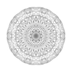 round lace ornament