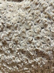 close up of knitted fabric