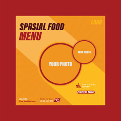 Today’s Special Food Menu Poster and Restaurant Flyer Banner Design Template, Restaurant Food Flyer and Banner Design Template, Modern Restaurant Menu Poster for Cafe and Food Promotion,Fast Food Rest