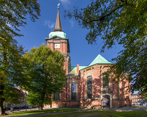 Sankt Nikolai Schwerin entzerrt