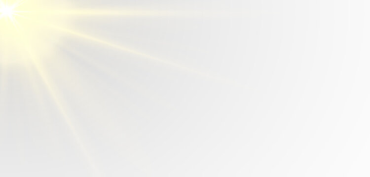Soft sunlight beams in yellow glow elegantly. Gentle rays create subtle depth and a glowing atmosphere. Ideal for futuristic compositions and abstract backgrounds. PNG