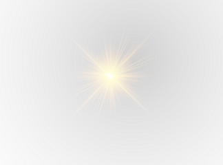 Yellow star PNG shines with sparkling highlights. Radiant rays and soft glows create a festive and magical effect. Perfect for abstract visuals, digital art, or creative projects.