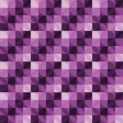 Seamless Geometric Pattern in Shades of Purple