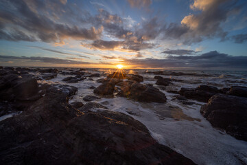 The Adelaide algal bloom at dusk