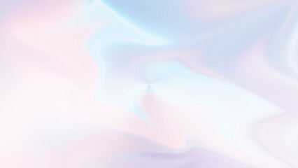 Fototapeta premium Hologram Background. Metal Geometry Invitation. Abstract Texture. Pearlescent Texture. Blue Pop Gradient. Kawaii Light. Graphic Paper. Neon Glitter. 