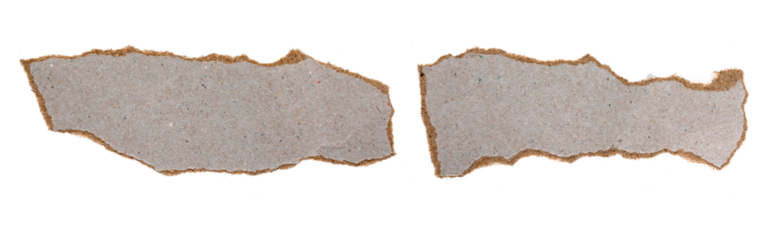 ripped piece of cardboard,torn or ripped kraft paper isolated on transparent png background,realistic torn cardboard paper edges,old torn gray paper background,torn cardboard texture