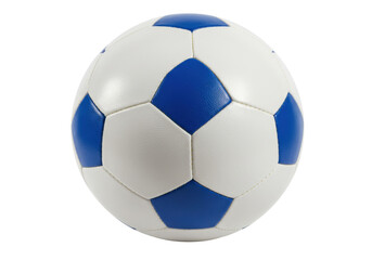 Isolated Soccer Ball, Football, Team Sport, Competition, Blue and White, Sphere, Pattern, Sport