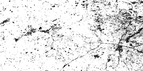 Vector Dirt dust isolated on white background and texture old film grainy noise. Grunge texture Distressed Effect. Grungy Background textured effect. Black and white Dust overlay paint, stroke, ink.	