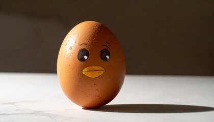 Two fresh brown eggs on rustic wood, one cracked open revealing vibrant yolk, evoking organic texture and culinary warmth.