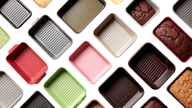 Brown glossy square vector icons form a seamless geometric pattern texture for **app design