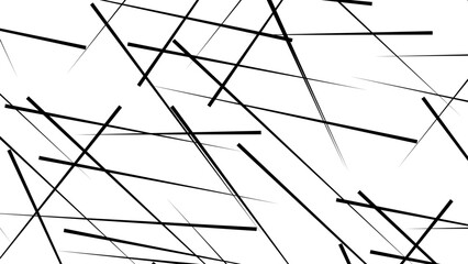 Abstract lines in black and white tone of many squares and rectangle shapes, Metal grid isolated on the white background.  