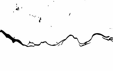 old wall background crack vector, grunge texture. Vector cracks, breaks on land surface from earthquake.  cracked white paint on a white background. 