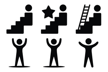 Success and achievement icons