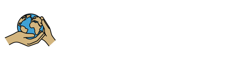 Fototapeta premium Hands Gently Cradling the Earth, Symbolizing Global Care, Environmental Protection, Sustainability, and Shared Responsibility for the Planet