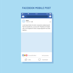 Facebook Mobile Post