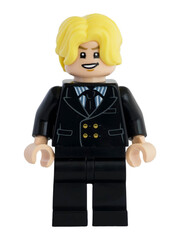 Naklejka premium Dortmund - Deutschland 27. Oktober 2025 - Lego Figur Sanji im Anzug der Serie One Piece - Studio Aufnahme 