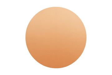 Brown egg with gentle gradient on transparent background concept. Fresh food ingredient for breakfast and cooking