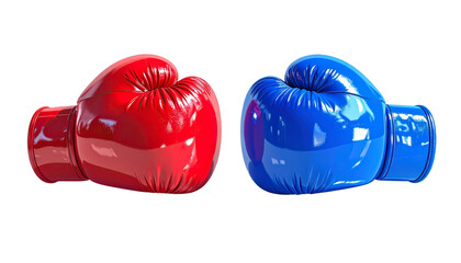 Red And Blue Boxing
