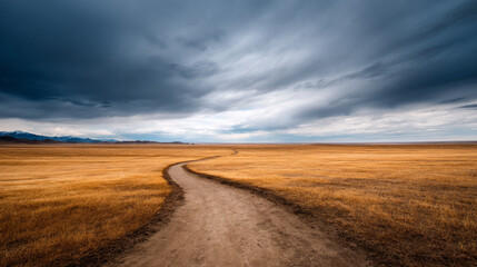 Fototapeta premium A beautiful, sun-drenched spring summer meadow. Natural colorful panoramic landscape with many wild flowers of daisies against blue sky. A frame with soft selective focus.