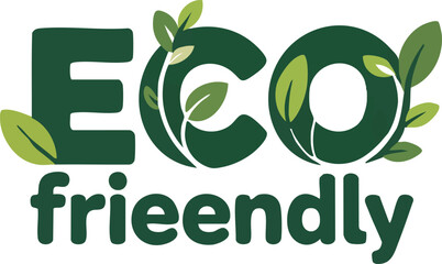 Eco Friendly Branding with Green Leaves