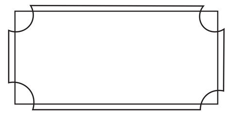  chinese decoration frame line border