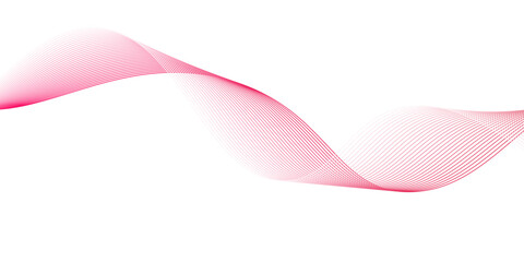 Abstract Red Line Wave Background, abstract line wave background, abstract red wave line background Vector illustration, red wave on white. graphic design Banner Pattern background template,