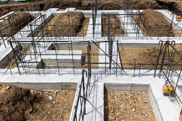 住宅建設素材　鉄筋工事