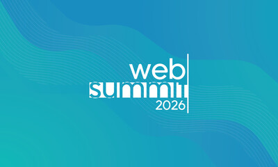 logo graphic design of annual event summit and title made for Technology theme