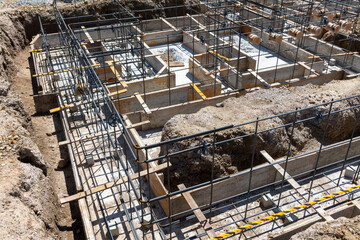 住宅建設素材　鉄筋工事