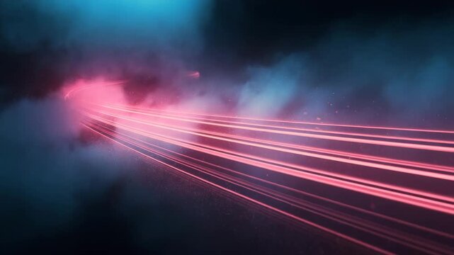 Text overlay on dark background with vertical lines