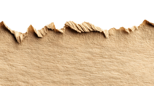 Closeup of Torn Wood Surface with Rough Edges.