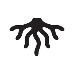 Circular badge root showcasing eternal growth and unity of earth