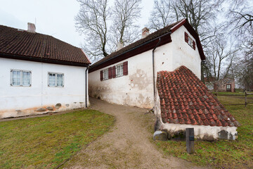 Authentic Historic Architecture of Nurme Manor Complex, Latvia