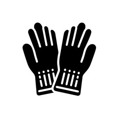 Cooking Kitchen Gloves Vector Illustration