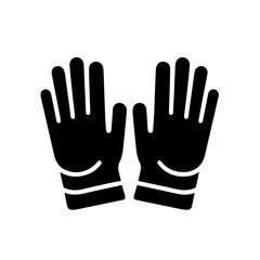 Obraz premium Snow Winter Gloves Vector Illustration