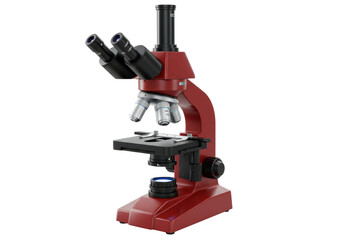 Isolated Compound Microscope with Binocular Head Scientific Research Educational Tool