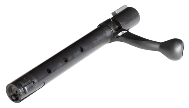 Rifle bolt removed from the gun and isolated