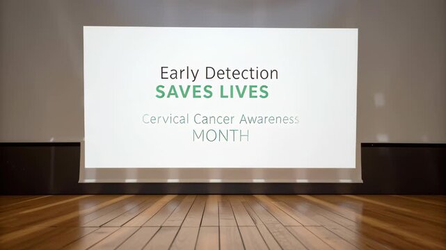 Early Detection Saves Lives Importance of Proactive Health Measures During Cervical Cancer Awareness Month