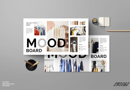 Mood Board Design Layout