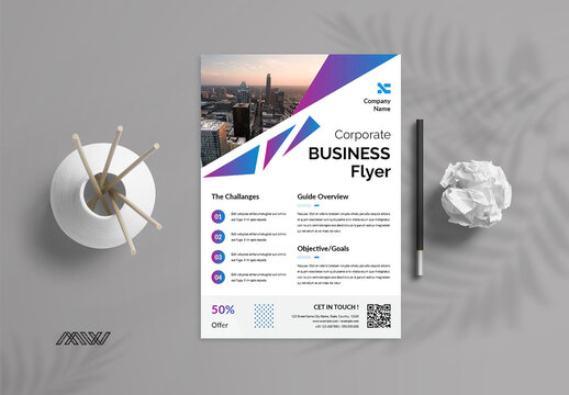 Flyer Design Tempate