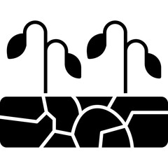 DesertificationIcon Vector Element