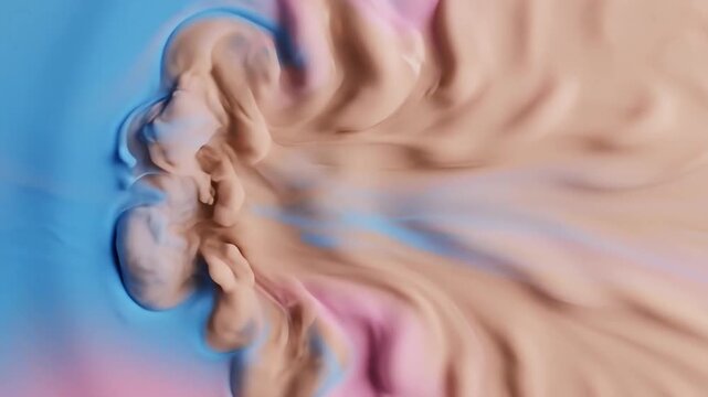 Abstract Fluid Art A Mesmerizing Blend of Colors and Textures.