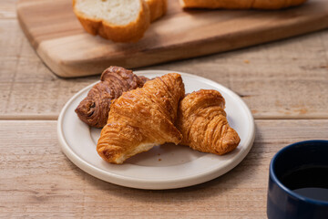 美味しそうなクロワッサン