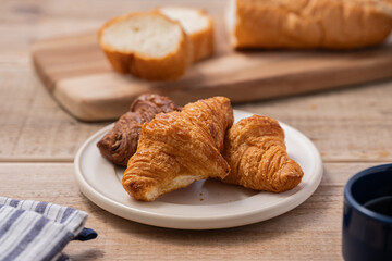 美味しそうなクロワッサン