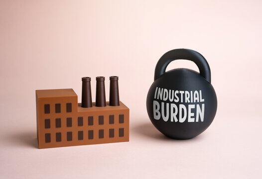 Industrial burden. Heavy production costs and declining efficiency. Economic pressure on manufacturers and environmental impact. Industrial crisis and sustainability challenges