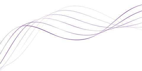 Abstract vector background illustration with flowing blue wave lines and light pattern decoration